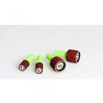 Moser Replacement Grinding Heads for Dog Nail Grinder - Pack of 4 (2 Large + 2 Small)