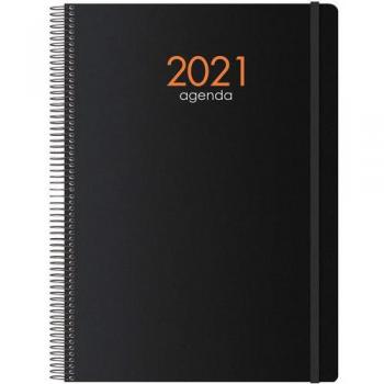 Agenda Dohe Syncro - Día Página - 15 x 21 cm - 70 g/m² - Negro