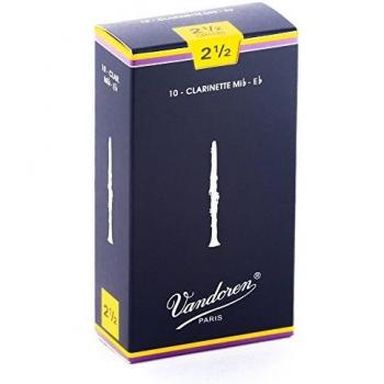 Vandoren CR1125 - Caja de 10 cañas para clarinete mib