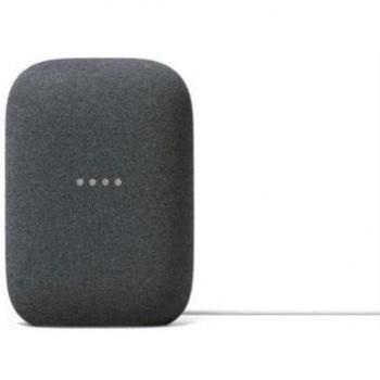 Google Nest Audio Altavoz Inteligente con Asistente de Google, Control Táctil, 3 Micrófonos, Sonido de Alta Fidelidad, Wi-Fi, Bluetooth, Color Carbón (GA01586-