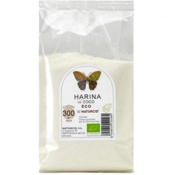 Naturcid Harina de Coco Ecológica 300g - Código 06154, EAN 8429215122260, Fuente de Proteínas y Fibra con Potasio