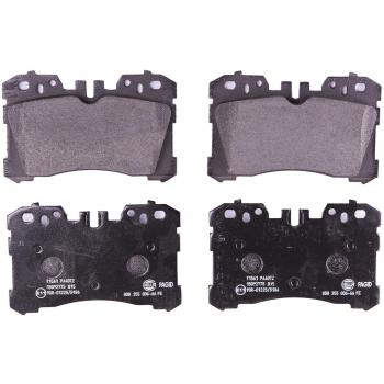 Juego de pastillas de freno HELLA 8DB 355 006-661 para Lexus LS y Toyota Mirai, preparado para sensor de desgaste, incluye cuatro pastillas