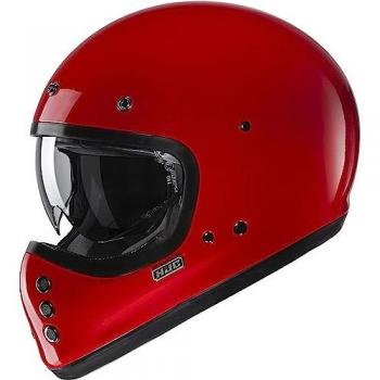 Casco HJC V60 rojo profundo / rojo intenso - Motopasión Store, HJC V60 Solid Deep Casco - Rojo (M)