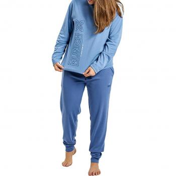Pijama manga larga y cuello redondo MUDP0301 mujer