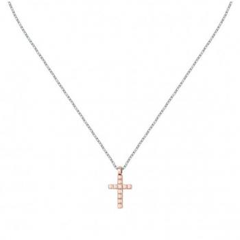 Collar Hombre Morellato Motown de Acero Inoxidable IP Oro Rosa 55CM - SALS76