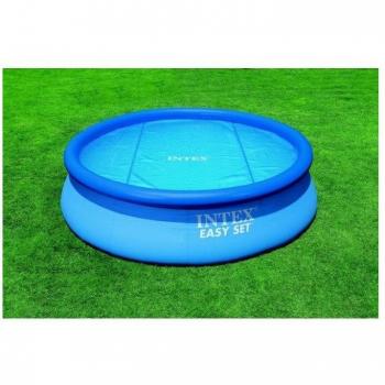 Intex 29020 Cubierta Solar para Piscina Hinchable, Diámetro 244 cm