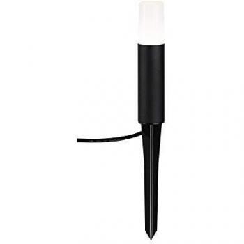 Lámpara de bolardo LED Plug & Shine Flarea, 20 cm, IP65, 3,6W, luz cálida (3000K), color antracita