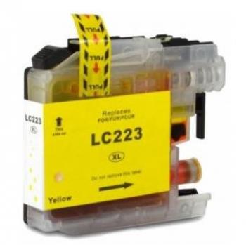 Compatible Brother LC223/LC221 Amarillo Cartucho de Tinta Genérico - Sustituto para LC223Y/LC221Y