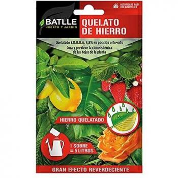 Abonos - Fertilizante Quelato de Hierro Sobre para 5L - Batlle