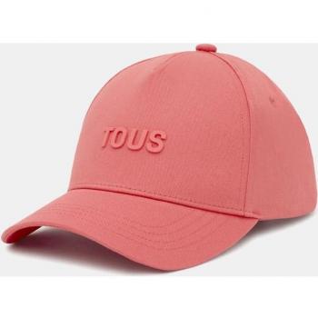 Gorra Tous Logo Coral con Detalle en Relieve