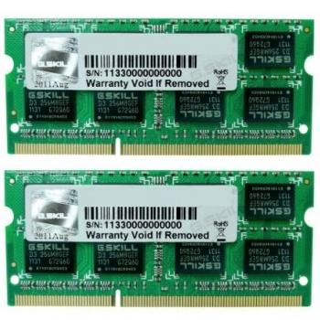 G.Skill Value SO-DIMM, DDR3L-1333, CL9-9-9-24
