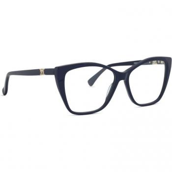 Max Mara MM 5036 Optical Frame, Stylish Black Female Eyewear, Size: 54 MM