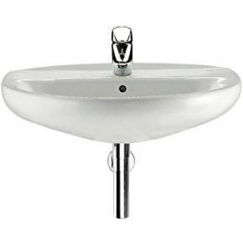 Roca A325391000 - Lavabo mural, colección Victoria, 650mm x 510mm x 195 mm, color blanco