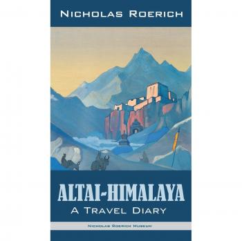 Libro de tapa dura Altai-Himalaya de Nicholas Roerich