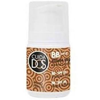Cuidados BB Cream con protector solar SPF 15 . Elimina imperfecciones. Crema facial con color. Hidratación y nutrición 24 horas. Tono uniforme- 50 ml
