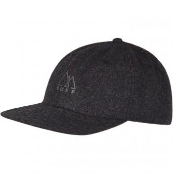 Gorra unisex Buff Solid Black con diseño clásico, ajuste cómodo, material transpirable y ligero, ideal para actividades al aire libre