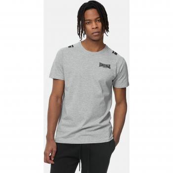 Camiseta de Hombre Lonsdale Culrain de Manga Corta Color Gris Talla 2XL