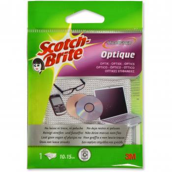 Scotch-Brite Optique- Paño de microfibra para superficies opticas