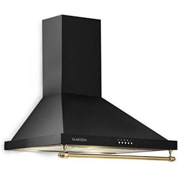 Campana Extractora Klarstein Montblanc 60 - 610 m³/h, 165 W, Iluminación LED, Diseño de Barra