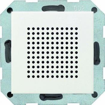 Gira System 55 In-Wall Radio Speaker, Pure White Matte Finish