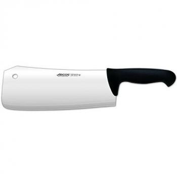 Arcos Serie 2900, Cuchillo Macheta, Hoja de Acero Inoxidable Nitrum de 240 mm, Mango inyectado en Polipropileno Color Negro