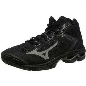 Mizuno Wave Lightning Z5 Mid, Zapatillas de Voleibol Unisex Adulto, Black