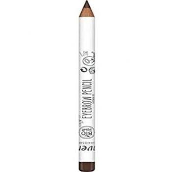 Lavera Vegan Natural Eyebrow Pencil 01 Brown - Organic Jojoba Oil & Shea Butter, 1.14g