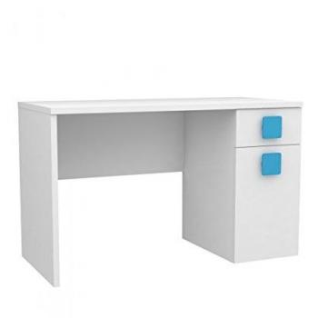 Wellindal Escritorio 120 Blanco Azul