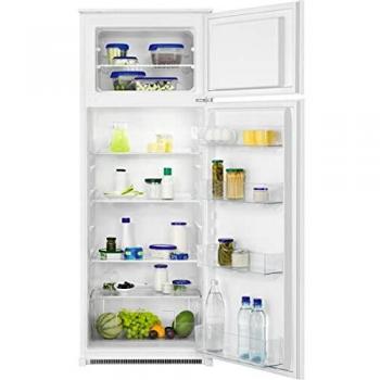 Zanussi ZTAN14FS1 Frigorífico Dos Puertas Integrable, 144 cm, LowFrost, Cajones Anchos, Control Electrónico, Luces LED, Técnica arrastre, Clase F