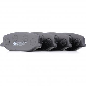Juego de pastillas de freno ATE 13.0460-5966.2, Delantero, incluye pastillas de freno para vehículos, fabricadas por ATE, con un diseño específico para la parte delantera del