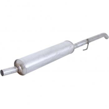 Silenciador central e intermedio 4MAX 0219-01-04327 y 0219-01-04327P, compatible con vehículos específicos, fabricado en acero inoxidable para mayor durabilidad, diseño optimizado para reducción de