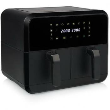 Princess 182068 Digital Aerofryer XXL Double Basket Air Fryer, 8 Liter Capacity, 2400W, Black