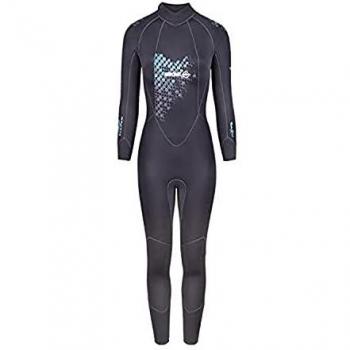 Beuchat Traje Húmedo De Buceo Alize 5 Mm, combinación para mujer, color negro, talla XS
