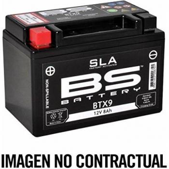 BS Battery 300771 bb16cl de B AGM SLA Batería de moto, color negro