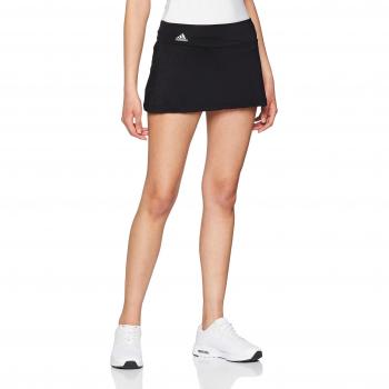adidas Advantage Skirt Falda de Tenis, Mujer, Negro