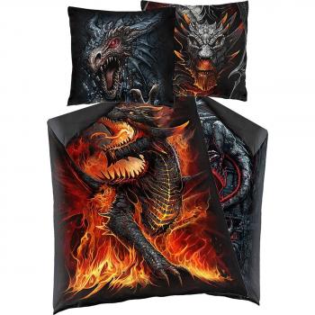 Spiral Draconis Gothic Bed Set - Unisex - Multicolor