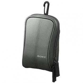 Sony LCSCSWS - Funda Blanda para cámara compacta, Color Gris