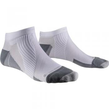 X-Socks Calcetines Run Perform Low Cut, Unisex adulto, Arctic White/Pearl Grey, talla 42-44