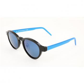 Retrosuperfuture VERSILIA BTV Black Men's Sunglasses 48mm