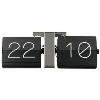 Karlsson ka5601bk no Case Reloj de Pared Metal Negro 8.5 x 36 x 14 cm