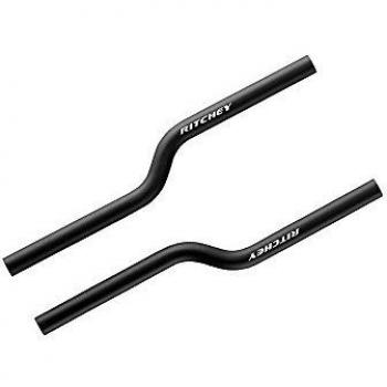 Ritchey Pro TT S-Bend Acoples de Manillar triatlón, Hombre, Negro, 350 mm
