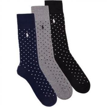 Calcetines cortos de lunares para hombre Polo Ralph Lauren