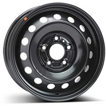 Rueda de acero 6x15 5x114.3 ET48 CB67.1 Black/Silver modelo 6505
