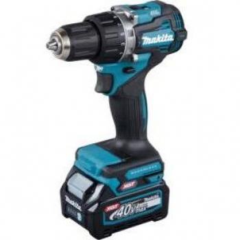 Taladro Atornillador Inalámbrico Makita DF002GA202 40V XGT con 2 Baterías de 2.0 Ah, Doble Velocidad y Mandril de 13 mm