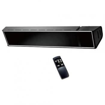 Calentador de Vidrio Negro Sinterizado Infrarrojo con Wifi 2000W y Control Remoto
