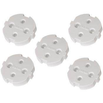 Hama 00047755 - Cubiertas de seguridad para enchufes, color blanco