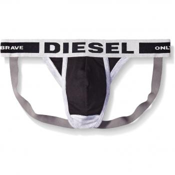 Diesel Hombre Fresh & Bright Comfy Jockstrap, Negro, X-Large