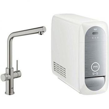 Grohe GROHE Blue Home - Set de grifo de cocina Grohe Blue Caño L