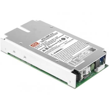 Inversor de Senoidal 400 W, 24 V/DC - MEAN WELL NTS-400P-224 con contacto a tierra
