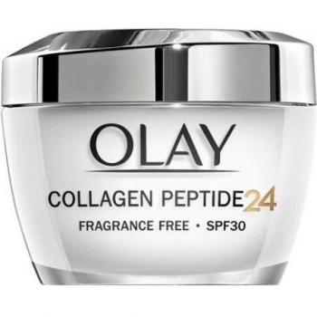 Olay Collagen Peptide24 Crema Facial de Día con Péptidos de Colágeno y Vitamina B3 + SPF 30, 50 ml